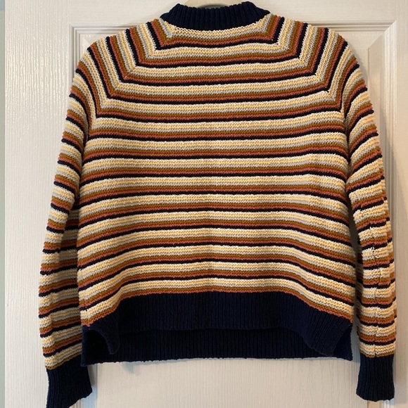 Madewell Arden Crop V-neck pullover sweater. XS - Picture 6 of 8